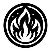 Fire emblem logo vector