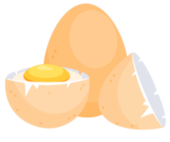 Fresco y hervido huevos. Fresco orgánico marrón pollo huevos. bandeja, nido y caja. png