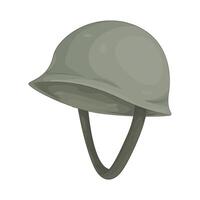 Illustration of Soldier Helmet vector