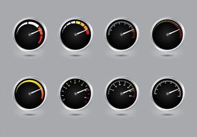 Tachometer vector