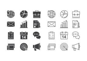 Zakelijke Icons Vector