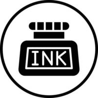 Tintenvektor-Icon-Design vektor