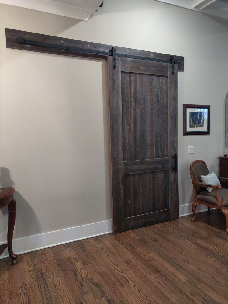 Custom Built Barn Door!