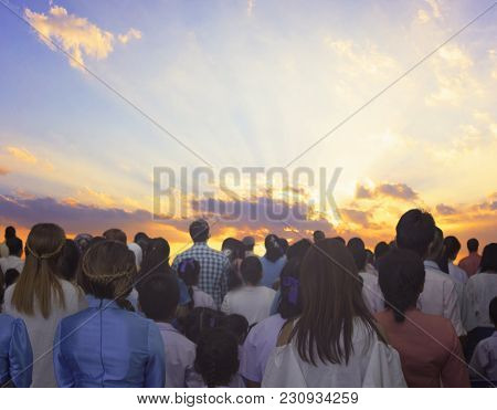 Cross, Easter, Sunday, Family, Jesus, Background, Church, Christian, Praying, Sunrise, Christ, Frida