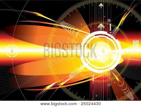 vector file of energy space background