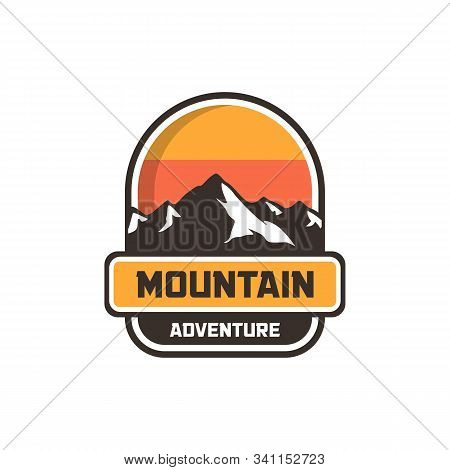 Mountain Logo, Mountain Logo Vector, Hill Logo, Mountain Symbol, Mountain Logo Template, Modern Styl