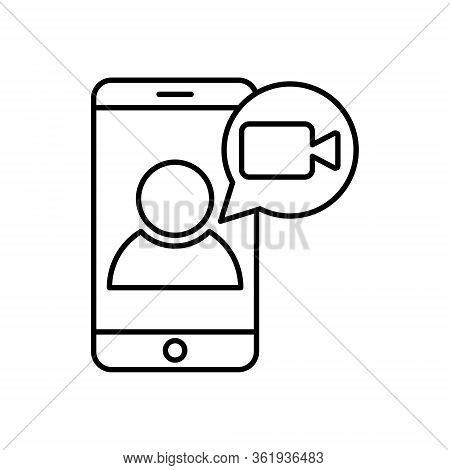 Video, Video Call Icon, Video Call Vector, Video Call Icon vector, Video Calling icon, Video Call vector icons, Video Call app icon. Video Call Icon Vector Illustration. Video Call icon flat design vector for web icons, symbol, logo, sign, UI.