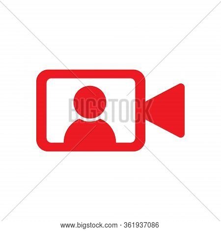 Video, Video Call Icon, Video Call Vector, Video Call Icon vector, Video Calling icon, Video Call vector icons, Video Call app icon. Video Call Icon Vector Illustrattion. Video Call icon flat design vector for web icons, symbol, logo, sign, UI.