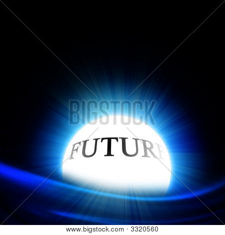 Crystal Ball With 'Future'