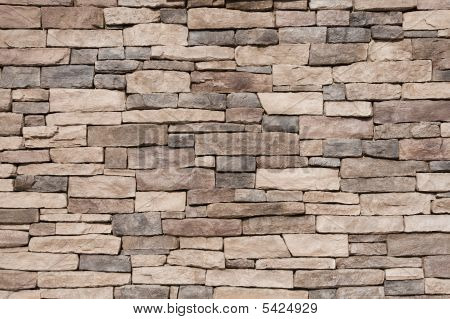 Brown Stone Wall Texture