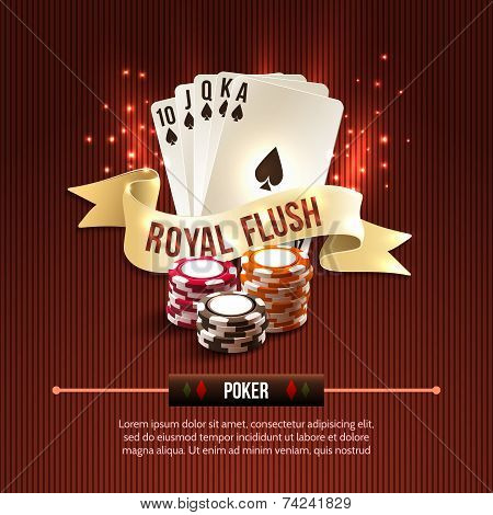 Pocker casino background