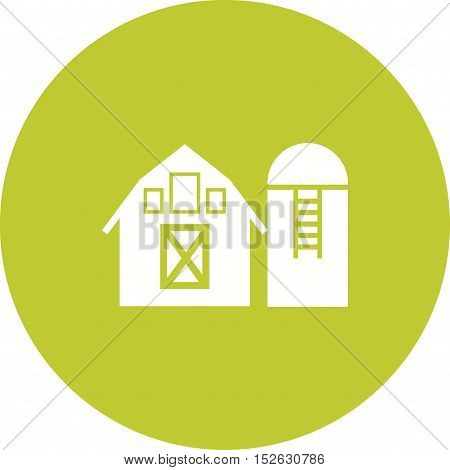 Silo, agriculture, grain icon vector image. Can also be used for farm. Suitable for web apps, mobile apps and print media.