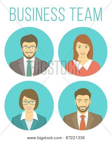 Business people avatars