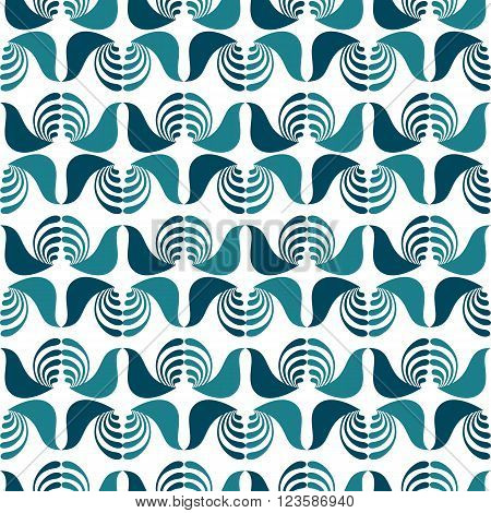 Vector seamless pattern. Abstract ethnic pattern. Geometric birds patternTextile birds pattern. Cocks pattern. Monochrome fabric birds pattern. Simple pattern for textile, wrapping paper