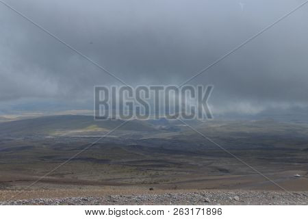 View On The Strato Vulcano Cotopaxi, Ecuador