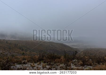 View On The Strato Vulcano Cotopaxi, Ecuador