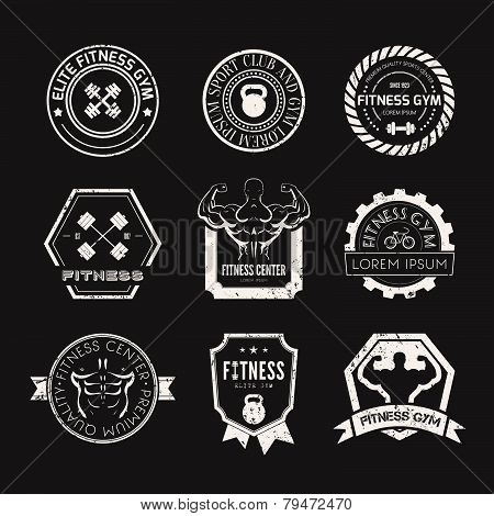 Fitness and Sport Gym Logos