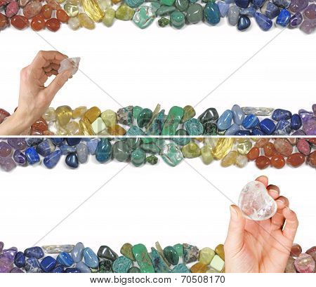 Two Crystal Healing Website Banners