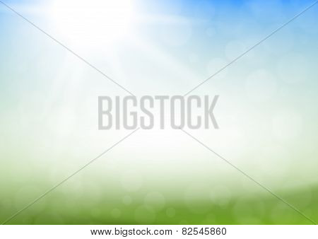 Abstract Vector Spring Summer Background