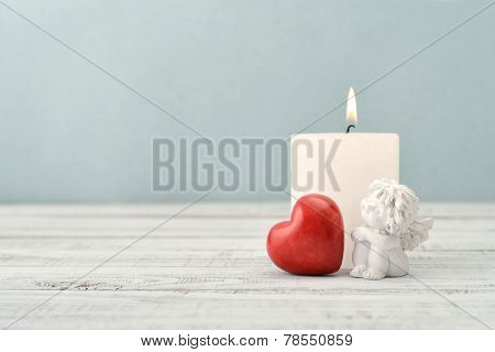 Angel With Stone Heart