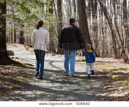 Family Walking