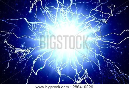 Abstract, Abstract, Blue Background, Black Background, Blue, Bright, Explosion, Design, Electric, El