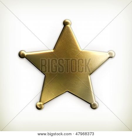 Sheriff star icon