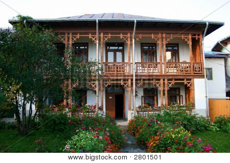 Traditional Peasant House In Romania