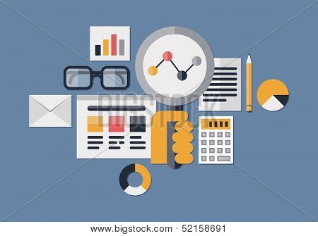 Web Analytics Illustration