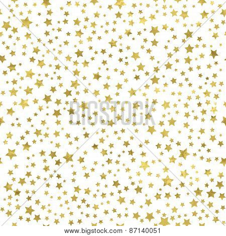 White and gold pattern