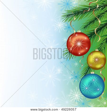 Festive Background For New Year And Christmas