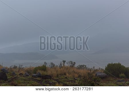 View On The Strato Vulcano Cotopaxi, Ecuador