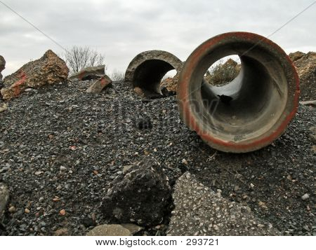 Rubble And Pipes