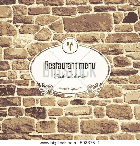 Restaurant menu design