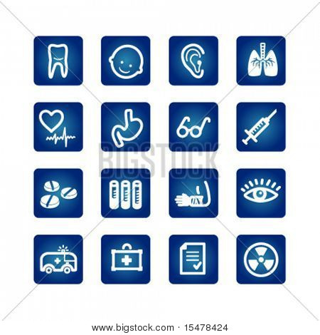 医学と健康のアイコンを設定