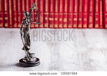 Statuette Of Themis The Symbol Of Law