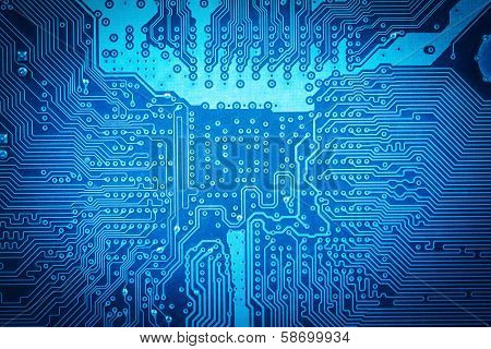 Computer Circuit Board Background