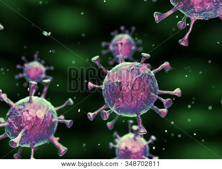 Coronavirus 2019-ncov Novel Coronavirus Concept Responsible For Asian Flu Outbreak And Coronaviruses