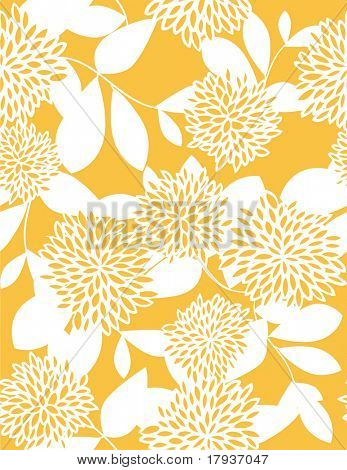 Vector Floral Pattern (seamless pattern)