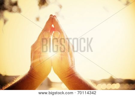 Praying hands