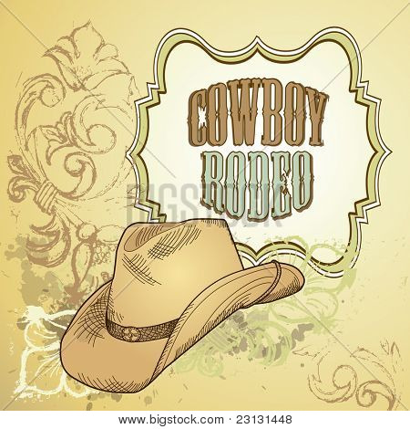 Cowboy kalap design