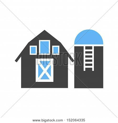 Silo, agriculture, grain icon vector image. Can also be used for farm. Suitable for web apps, mobile apps and print media.