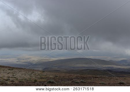 View On The Strato Vulcano Cotopaxi, Ecuador