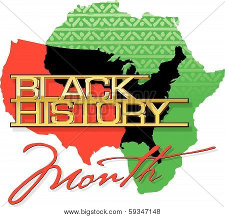 Black History Month Heading