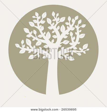 Eco Tree, Vector Illustration