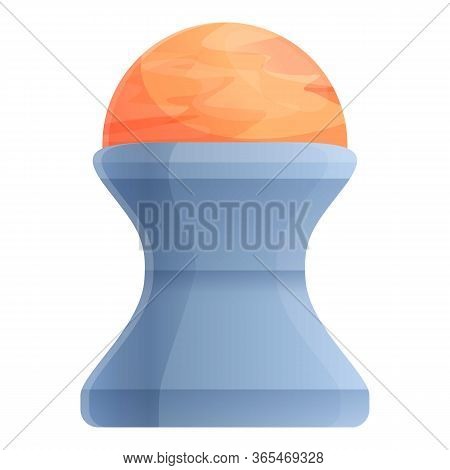 Sun At Planetarium Stand Icon. Cartoon Of Sun At Planetarium Stand Vector Icon For Web Design Isolat