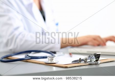 Medicine Doctor's Working Place