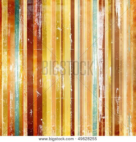 striped colored background in grunge style