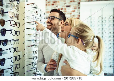 Family In Optics Store