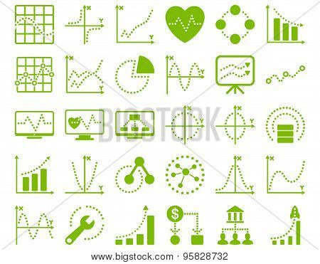 Dotted Charts Icons